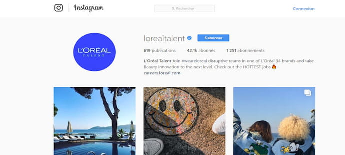 Instagram, nouveau terrain de jeu des RH