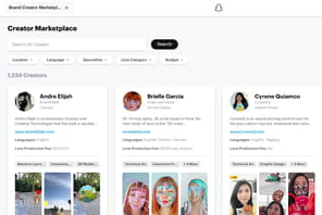 Les grandes plateformes &agrave; l'assaut des marketplaces d'influenceurs