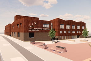 Le smart building r&eacute;duit de 86% la consommation &eacute;nerg&eacute;tique des Compagnons du Devoir de Strasbourg