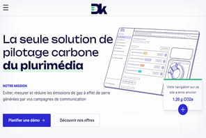 DK l&egrave;ve 1,2&nbsp;million d'euros pour mesurer l'empreinte carbone de la publicit&eacute;