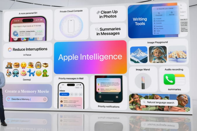 Apple Intelligence, ChatGPT, iOS 18... Toutes les nouveautés IA de la WWDC d'Apple